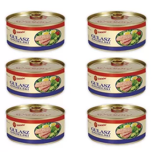 Gulasz angielski Sokołów 290g x 6 sztuk - Pasztet i przetwory mięsne - miniaturka - grafika 1