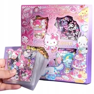 Zabawki kreatywne - NAKLEJKI SANRIO MY MELODY KUROMI WLEPY STICKER MIX 100 szt przeźroczyste - miniaturka - grafika 1