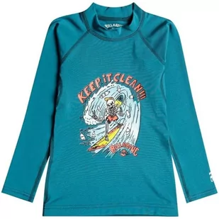 Koszulka dziewczęca Billabong Keep It Clean plażowa kąpielowa z filtrem UV-104 - Koszulki i topy damskie - miniaturka - grafika 1