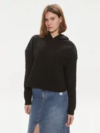 Bluzy damskie - Sisley Bluza 3YL9L200O Czarny Regular Fit - miniaturka - grafika 1