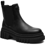 Sztyblety damskie - Guess Skórzane sztyblety ALIS - miniaturka - grafika 1