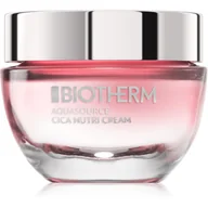 Kremy do twarzy - Biotherm Aquasource Cica Nutri Cream 50 ml - miniaturka - grafika 1