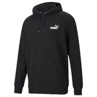 Bluzy sportowe męskie - Męska bluza Puma ESS Small Logo Hoodie TR Rozmiar: XL / Kolor: czarny - miniaturka - grafika 1