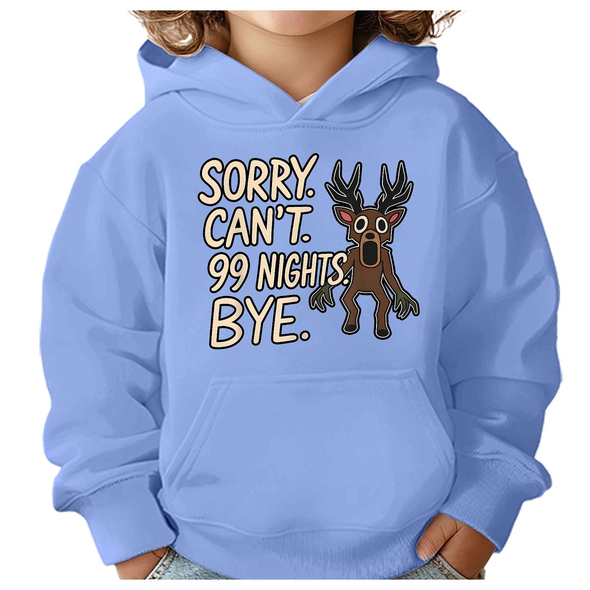 BLUZA DZIECIĘCA Z KAPTUREM 99 NOCY W LESIE ROBLOX 146-152 PREZENT