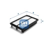 Filtry powietrza - Filtr powietrza UFI Filtry 30.A56.00 - miniaturka - grafika 1