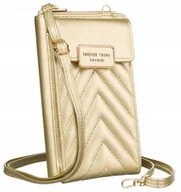 Torebki damskie - Damski portfel z paskiem etui na telefon Cavaldi - miniaturka - grafika 1