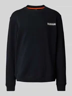 Bluzy męskie - Bluza z nadrukiem z logo model ‘SOVANA’ - miniaturka - grafika 1