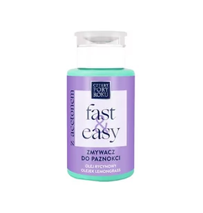 4 Pory Roku Zmywacz do paznokci Fast&Easy 200 ml - Zmywacze i cleanery do paznokci - miniaturka - grafika 1