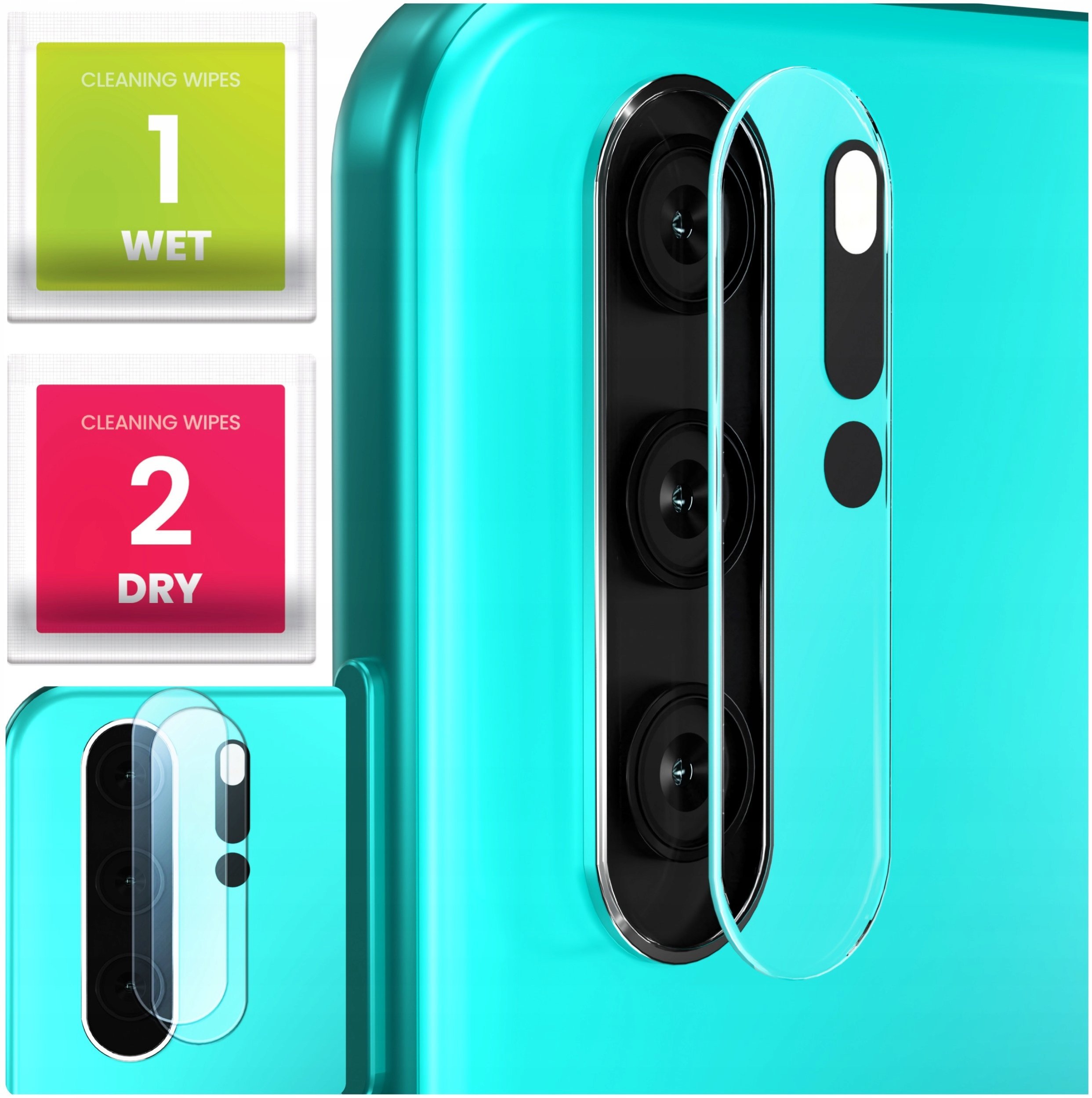 2-PAK Szkło Na Aparat Do Huawei P30 Pro Hartowane, Ochronne, Na Obiektyw