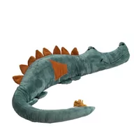 Ochraniacze do łóżeczka - Smokozaur ochraniacz do łóżeczka zielony minky - miniaturka - grafika 1