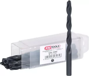 KS TOOLS HSS-R Wiertło spiralne, 8mm, 10-ciopak - Wiertła - miniaturka - grafika 1