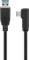 Kable USB - Kabel USB MicroConnect USB-A - USB-C 3 m Czarny (USB3.1CA3A) - miniaturka - grafika 1