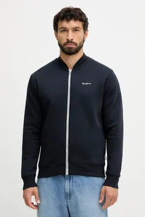 Pepe Jeans bluza męska kolor granatowy gładka PM5800010 - Bluzy męskie - miniaturka - grafika 1