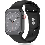 Akcesoria do smartwatchy - Pasek TECH-PROTECT Silicone do Apple Watch 4/5/6/7/8/9/SE (38/40/41mm) Czarny - miniaturka - grafika 1