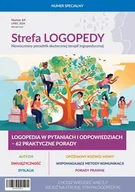 E-booki - poradniki - Strefa LOGOPEDY, numer 64, Logopedia w pytaniach i odpowiedziach – 62 praktyczne porady - miniaturka - grafika 1