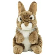 Maskotki i pluszaki - Maskotka Królik Brązowy Stojący - 18cm - Uni Toys - miniaturka - grafika 1