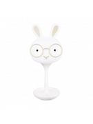 Lampy stojące - Lampex Lampa stołowa BUNNY biała LPX0004/LM D - miniaturka - grafika 1