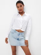 Koszule damskie - Mohito - Biała koszula - biały - miniaturka - grafika 1