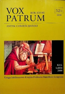 Vox patrum Rok XXVIII nr 52 - Historia świata - miniaturka - grafika 1