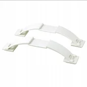 Zabezpieczenia dla dzieci - IKEA PATRULL BLOKADA do drzwi białe 2 sztuki komplet - miniaturka - grafika 1