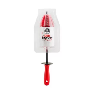 Akcesoria do mycia samochodu - Chemical Guys Little Red Rocket Wheel & Rim Brush - szczotka do czyszczenia kół - grafika 1