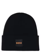 Czapki męskie - BOSS Orange - Czapka męska  Fantastico_Hat, niebieski - miniaturka - grafika 1