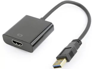 Gembird Adapter USB 3.0/HDMI-A 19pin/żeński A-USB3-HDMI-02 - Huby USB - miniaturka - grafika 1