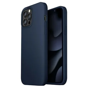 Uniq etui Lino iPhone 13 Pro Max 6,7" niebieski/marine blue Uni000500 - Etui i futerały do telefonów - miniaturka - grafika 1