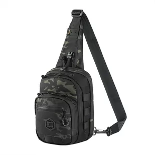 Torba na ramię M-Tac Cross Bag Slim Elite Hex Multicam Black/Black (10210208) - Odzież taktyczna i umundurowanie - miniaturka - grafika 1