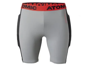 Spodenki ochraniacze na narty Atomic Live Shield Shorts Grey/Black 2023 - Sporty zimowe - akcesoria - miniaturka - grafika 1