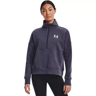 Bluza damska Under Armour Rival Fleece HZ - Bluzy sportowe damskie - miniaturka - grafika 1