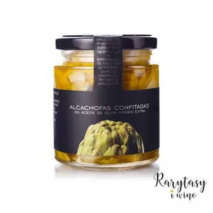 Karczochy Gourmet Typu Tudela w Oliwie z Oliwek Extra Virgin "Alcachofas Confitadas en Aceite de Oliva Virgen Extra" La Chinata - Pasztet i przetwory mięsne - miniaturka - grafika 1