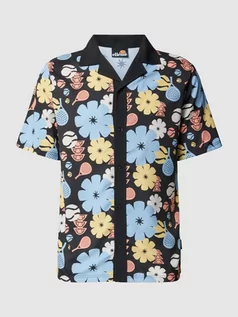 Koszule męskie - Koszula casualowa o kroju regular fit z kwiatowym nadrukiem model ‘LUMI’ - grafika 1