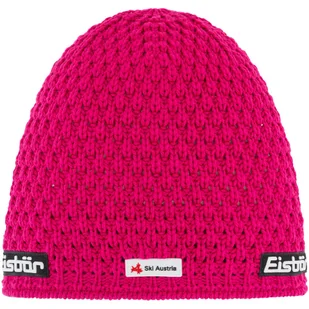 Czapka z wełną merino Eisbar Trail OS MÜ SKA 442 różowy - Czapki męskie - miniaturka - grafika 1