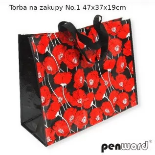 Torebki damskie - Torba Na Zakupy No.1 47X37X19Cm Penword.. - grafika 1