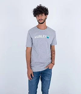 Hurley Evd Wave Box S/S Koszulka Męska - Koszulki męskie - miniaturka - grafika 1