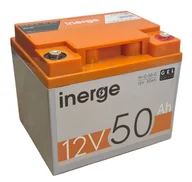 Ładowarki i akumulatory - Akumulator GEL 12V 50Ah INERGE - miniaturka - grafika 1
