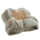 Koce - Koc barankowy Koala beżowy 150 x 200 cm - miniaturka - grafika 1