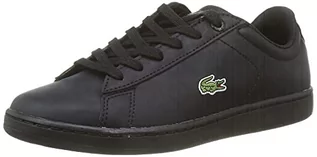 Buty dla dziewczynek - Lacoste 41suj003, Trampki dziecięce, Blk, 34.5 EU - grafika 1