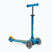 Hulajnogi - Hulajnoga trójkołowa dziecięca Micro Mini Deluxe LED ocean blue - miniaturka - grafika 1