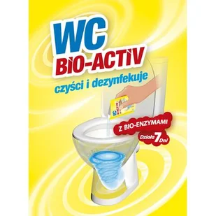 Proszek WC BIO-ACTIV czyszczący ekologiczny saszetka 25 g Aquafor - Środki do kuchni i łazienki - miniaturka - grafika 1