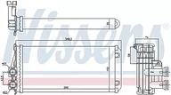 Nagrzewnice samochodowe - NISSENS Wymiennik ciepła, ogrzewanie wnętrza 707083 707083 - miniaturka - grafika 1