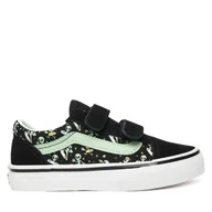 Buty dla chłopców - Tenisówki Vans Old Skool V VN000CYAYJ71 Czarny - miniaturka - grafika 1