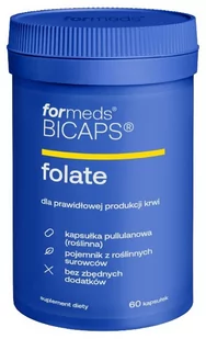 ForMeds, BICAPS FOLATE Kwas foliowy Ciąża Planowanie, Suplement diety, 60 kaps. - Witaminy i minerały - miniaturka - grafika 1