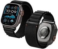 Akcesoria do smartwatchy - Pasek Spigen WBF1 Band do Apple Watch 6/7/8/9/10/SE/Ultra 1/2 44/45/46/49mm Black - miniaturka - grafika 1
