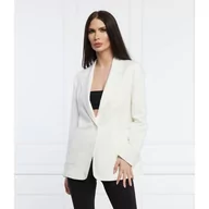 Marynarki i żakiety damskie - Patrizia Pepe Lniana marynarka | Regular Fit - miniaturka - grafika 1
