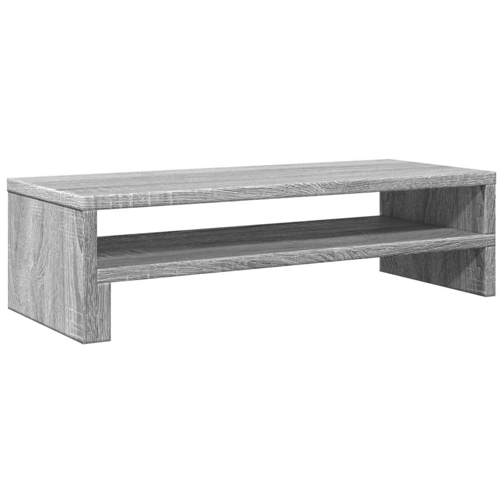 vidaXL Podstawa pod monitor szara Sonoma 54x22x15 cm Materiał drewnopochodny