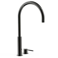 Baterie umywalkowe - Bateria umywalkowa nablatowa 2-otworowa Tres Study czarny 26110502KM - miniaturka - grafika 1