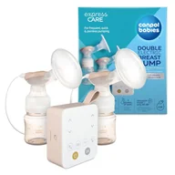 Laktatory - Canpol Babies Podwójny Bezprzewodowy 2-fazowy Laktator Elektroniczny ExpressCare +Aspirator Do Nosa - miniaturka - grafika 1