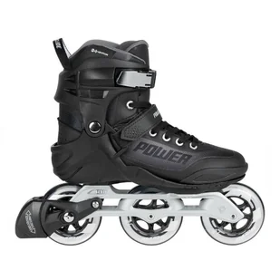 Łyżworolki Powerslide Phuzion Krypton Chrome 100 Trinity, 45 - Rolki - miniaturka - grafika 1